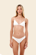 Bikini Top Triángulo White Cleo - T100002 - Malai