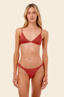 Bikini Top Triángulo Fabed Rose Cleo - T100330 - Malai