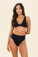 Bikini Top Bralette Black Zoe - T103001 - Malai