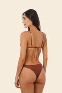 Bikini Top Triángulo Barn Red Shell Cleo - T105320 - Malai