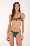 Bikini Top Bralette Emerald Color Blend Tessa - T108396 - Malai