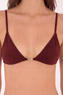 Bikini Top Triángulo Barn Red Gild - T117320 - Malai