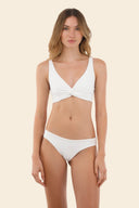 Bikini Top Bralette White Knotty - T81002 - Malai