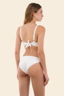 Bikini Top Bralette White Knotty - T81002 - Malai