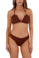 Bikini Top Triangulo Isadora Café - ISA103 - Milonga