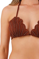 Bikini Top Triangulo Isadora Café - ISA103 - Milonga