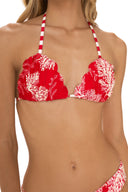 Bikini Top Triángulo Concha Koralina - KOR102 - Milonga