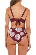 Bikini Top Varilla Oceanía Vino - OCE301 - Milonga