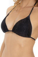 Bikini Top Triangulo Negro Venecia - VEN102 - Milonga