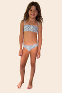 Bikini Niña Zebra Line Blue Atena - K104357 - Malai