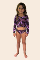 Bikini Niña Manga Larga Brush Flame Stardust - K58349 - Malai