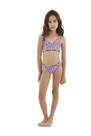 Bikini Niña Contrast Palm Loops Jazz Kid Set - K75179 - Malai