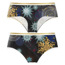 Panty Galaxia Negra Cachetero - Ropa Interior