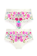 Panty Clavel Marfil Cachetero Alto - Ropa Interior - Fidelina