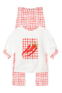 Camisa Pijama Mangas Pimientos - Fidelina