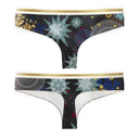 Panty Galaxia Negra Tanga - Ropa Interior - Fidelina