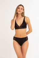 Brassiere Bralette Clara Negro - Fidelina